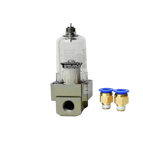 Luftfilter AF2000-02 pneumatischer Luft-Wasserfilter, manueller Ablassölabscheider (mit 4 mm Armaturen, Faserfilter) von MONIZMVC