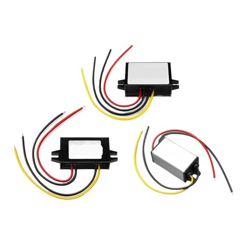 MONIZMVC 1 Stück 24 V auf 12 V Konverter DC DC Step Down Modul Wasserdicht IP 67 1A-8A Spannungsregler for Car Audio Robot Power Supply(5A ABS M) von MONIZMVC