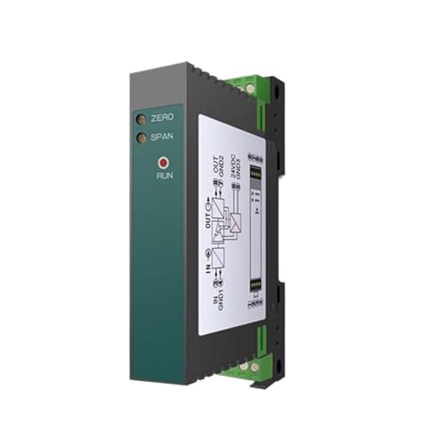 Präzisionsisolierter 0-100 mV 0-75 mV 0-10 V bis 4-20 mA Signalkonverter Stromspannungssignalaufbereitermodul DIN-Schiene(0-100mV TO 4-20MA) von MONIZMVC