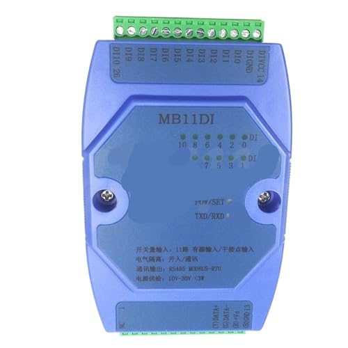 Schalter Eingang Erwerb Modul 11 ​​Eingang Isolation Erwerb Modul Modbus RTU RS485 Kommunikation von MONIZMVC