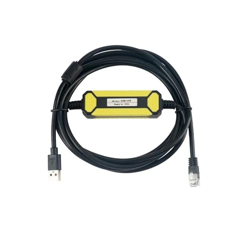 USB-VFD-Programmierkabel Geeignet for Frequenzumrichter der Serien VFD-E/EL/ED/CH2000 VFD-USB01 RJ45 von MONIZMVC