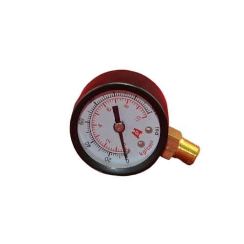 Y-40 1,5" 40 mm trockenes Radialdruckmessgerät, normales (Eisen) oder Edelstahl (SS) Gehäusemanometer, PT1/8" Bodengewinde(0-10Kg SS shell) von MONIZMVC