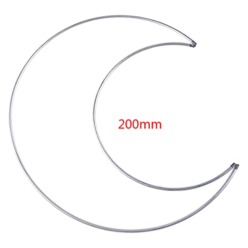 MONOJLY Moon Dream Catcher Metall Monde Ring Hoop DIY Handgemachte Traumfänger für Handgemachte Hochzeit Kranz Hängende Handwerk von MONOJLY