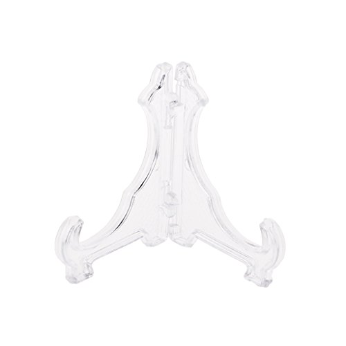 MONOJLY Staffelei-Ständer, transparenter Mini-Münzständer zum Präsentieren von Taschenuhren, Herausforderungsmedaillen, Heimdekoration MONOJLY Staffelei-Ständer, transparenter Mini-Münzständer zum Präsentieren von Taschenuhren, Herausforderungsmedaillen, Heimdekoration von MONOJLY