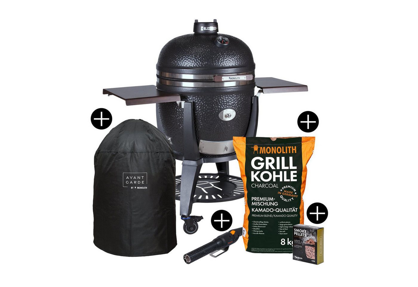 MONOLITH Keramikgrill Monolith Avantgarde Le Chef Starterset von MONOLITH