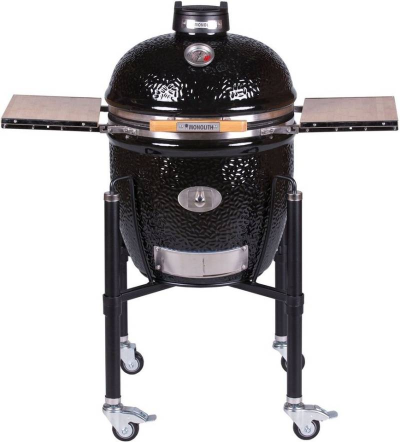 MONOLITH Keramikgrill Monolith Grill CLASSIC PRO-Serie 2.0 Schwarz von MONOLITH
