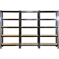 Monster Shop - Monster Racking Sparangebot 6 x T-Rax Regale Hochleistungsregale Schwerlastregal Lagerregal Garagenregal Stahlregal Industrieregal von MONSTER SHOP