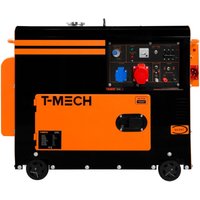 Stromerzeuger Diesel Stromaggregat Generator Geräuschlos 400V 6.5kVA E-Start von T-MECH