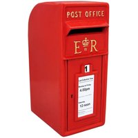 Monster Shop - Briefkasten im englischen Stil Postkasten rot Wandbriefkasten Standbriefkasten Post Box Gusseisen - Rot von MONSTER SHOP