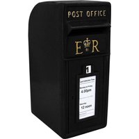 Monster Shop - Briefkasten im englischen Stil Postkasten schwarz Wandbriefkasten Standbriefkasten Post Box Gusseisen - Schwarz von MONSTER SHOP