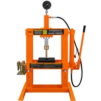 Hydraulische Werkstattpresse 10 Tonne Tisch- Bodenaufstellung Pulverbeschichteter Stahl Abnehmbares Manometer Handpumpe Einstellbarer Arbeitsbereich Hydraulische Werkstattpresse 10 Tonne Tisch- Bodenaufstellung Pulverbeschichteter Stahl Abnehmbares Manometer Handpumpe Einstellbarer Arbeitsbereich von MONSTER SHOP