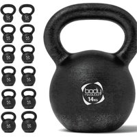 Kettlebell 14kg Gusseisen – Body Revolution von MONSTER-SHOP