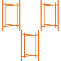 Mörtelbrettständer x 3, 750 mm hoch, klappbar, Stahl, für Maurer und Verputzer von MONSTER SHOP