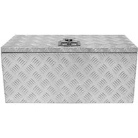 Aluminium-Werkzeugkasten Werkzeugkoffer Truckbox Aufbewahrung Abschließbar 70L von MONSTER SHOP