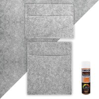 Monster Shop - Auto Verkleidung Autostoff 2 Aufbewahrungstaschen & 5 Dosen Kleber Silbergrau Monster Shop - Auto Verkleidung Autostoff 2 Aufbewahrungstaschen & 5 Dosen Kleber Silbergrau von MONSTER SHOP