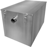 Monster Shop - Gastro Fettabscheider Ölabscheider 120L Edelstahl Fettseparator Filter Abwasser von MONSTER SHOP