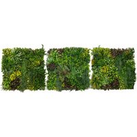 Monster Shop - Künstliche Wandfliesen x 3, 1 x 1 m, Cassia-Panel, Garten- und Heimdekoration von MONSTER SHOP