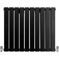Heizkörper Design Flachheizkörper Paneelheizkörper Heizung Matte Schwarz 60x70cm von MONSTER-SHOP