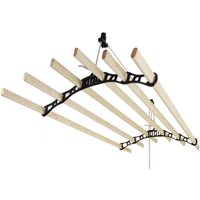 Monster-shop - 2m Deckentrockner Holz Kleidertrockner Wäschetrockner Trockner Deckentrockner von MONSTER-SHOP