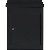Paketkasten Paketbox Anti-Diebstahl Paketbriefkasten Schwarz Postbox Postkasten von MONSTER-SHOP