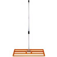 Rasenrakel 100cm Levelingrake Rasen Rakel Rake Stahl Orange 1.9m Flächenebener Rasenrakel 100cm Levelingrake Rasen Rakel Rake Stahl Orange 1.9m Flächenebener von T-MECH