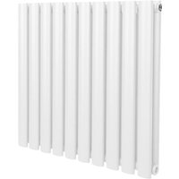 Röhrenheizkörper Oval Zentralheizung Modern Horizontal Weiß 600 x 600mm Röhrenheizkörper Oval Zentralheizung Modern Horizontal Weiß 600 x 600mm von MONSTER-SHOP