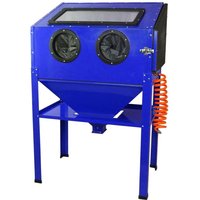 Sandstrahler Sandstrahlgerät Sandstrahler Profi Sandstrahlkabine 220 Liter von MAXBLAST