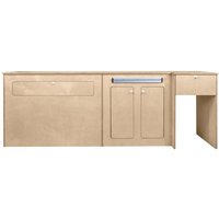 Wohnmobil Küchenblock Küchenmodul 15mm Birkensperrholz Camping Camper Van von MONSTER-SHOP