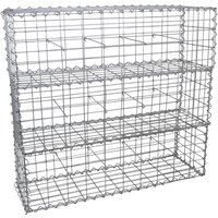 Monster-shop - 3 x Gabionen Steingabionen Gabionenkörbe Drahtkorb Gitterkorb 100 x 30 x 30cm von MONSTER-SHOP
