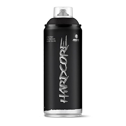 MTN HC2 Sprühfarbe, Schwarz, satiniert, 400 ml von Montana Colors