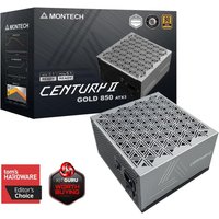 0 Montech Netzteil Century II 850W 80+ Gold, ATX 3.1, Silber von MONTECH