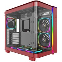 Montech PC Gehäuse King 95 Pro Mid-Tower Rot von MONTECH