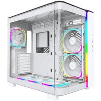 Montech PC Gehäuse King 95 Pro Mid-Tower Weiß von MONTECH