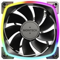MONTECH RX120 PWM ARGB PC-Gehäuse-Lüfter Schwarz (B x H x T) 120 x 120 x 25mm von MONTECH