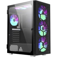 MONTECH X3 Glass Midi-Tower Gaming-Gehäuse Schwarz von MONTECH
