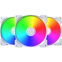 Montech Lüfter 3er Pack HP140 ARGB PWM 140mm, Weiß von MONTECH