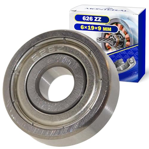 1 Stück Kugellager 626 ZZ für den Motor mit Größe 6x19x6 mm - MONTERAL 1 Stück Kugellager 626 ZZ für den Motor mit Größe 6x19x6 mm - MONTERAL von MONTERAL