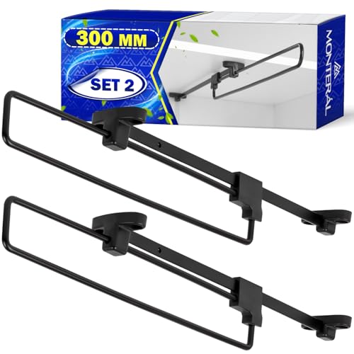 2 Stück Kleiderstange Ausziehbar Schrank 300 mm - Ausziehbare Kleiderstange Passt für Verschiedene Schränke Typen - Garantie 10 Jahre - MONTERAL 2 Stück Kleiderstange Ausziehbar Schrank 300 mm - Ausziehbare Kleiderstange Passt für Verschiedene Schränke Typen - Garantie 10 Jahre - MONTERAL von MONTERAL