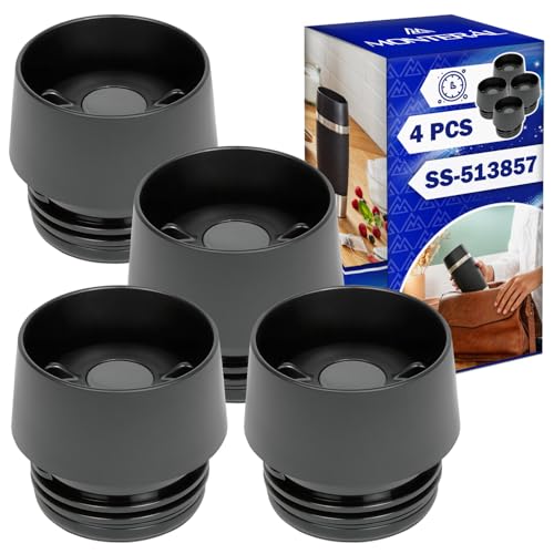 4 Stück Deckel Thermobecher Edelstahl mit Originalcode SS-513857 für Emsa für Tefal Travel Mug 0.36 Liter und 0.5 Liter - Garantie 10 Jahre - MONTERAL 4 Stück Deckel Thermobecher Edelstahl mit Originalcode SS-513857 für Emsa für Tefal Travel Mug 0.36 Liter und 0.5 Liter - Garantie 10 Jahre - MONTERAL von MONTERAL