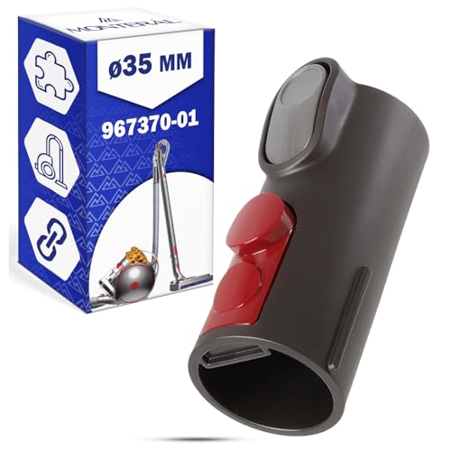 Adapter Quick Release mit einem Durchmesser von Ø35 für Staubsauger Schlauch Hat den Originalcode 967370-01 96737001 für Dyson - Garantie 10 Jahre - MONTERAL von MONTERAL