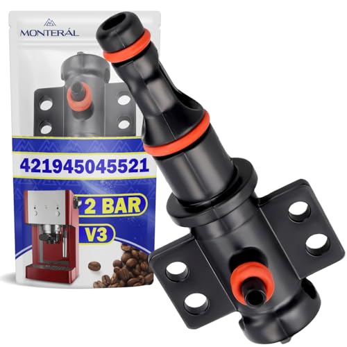 MONTERAL Auslaufstutzen mit Dichtungen V3 2Bar der Kaffeevollautomat mit dem Originalcode 421946011491 für Gaggia für Saeco für Philips - Garantie 10 Jahre von MONTERAL