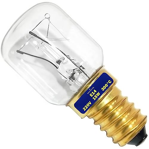 Glühbirne E14 für Backofen 220V 15W 300°С Backofenlampe in Form einer Birne - MONTERAL Glühbirne E14 für Backofen 220V 15W 300°С Backofenlampe in Form einer Birne - MONTERAL von MONTERAL
