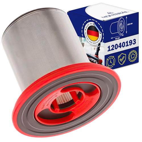 HEPA Filter für Akku Staubsauger mit dem Originalcode 12040193 für Bosch Unlimited 7 - MADE IN GERMANY - MONTERAL von MONTERAL