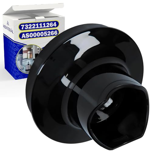 MONTERAL Getriebedeckel für Elektrische Stabmixer für Schüssel HC 350 ml mit Originalcode 7322111264 AS00005266 für Braun Multiquick - Garantie 10 Jahre von MONTERAL
