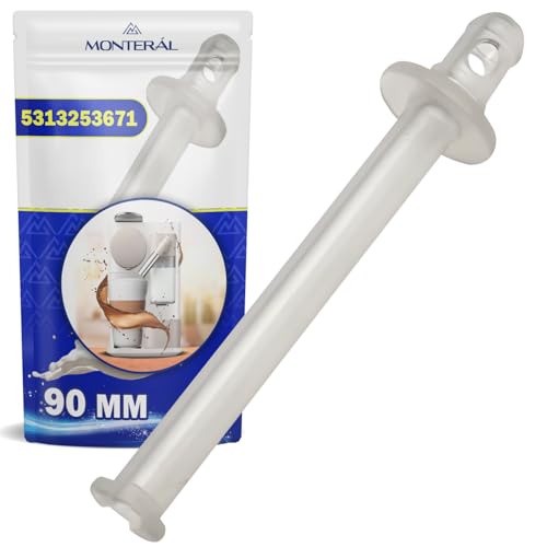 MONTERAL Kaffeevollautomat Milchschlauch 90 mm Hat den Originalcode 5313253671 für DeLonghi Lattissima EN500 EN510 - Garantie 10 Jahre von MONTERAL