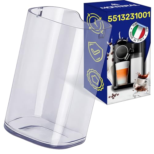 MONTERAL Milchbehälter Kapsel Kaffeemaschine mit dem Originalcode 5513231001 für DeLonghi für Nespresso Lattissima One EN500 - MADE IN ITALY - Garantie 10 Jahre von MONTERAL