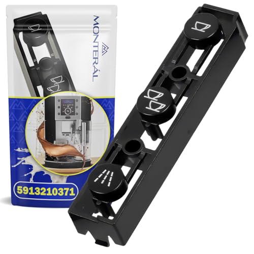 MONTERAL Rechte Funktionstasten Kaffeevollautomat Hat den Originalcode 5913210371 für DeLonghi ESAM 5400 ESAM 5450 - Garantie 10 Jahre von MONTERAL