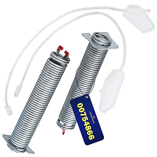 MONTERAL Set Scharniere in Rot und Feder für Geschirrspüler Passend für Bosch 00754866 Spülmaschaschine Scharnier Reparaturset Garantie 10 Jahre von MONTERAL