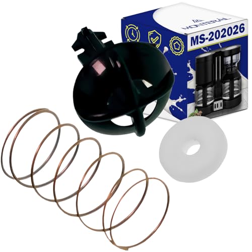 MONTERAL Tropfstoppventil für Filterkaffeemaschine mit dem Originalcode MS-202026 für Krups MONTERAL Tropfstoppventil für Filterkaffeemaschine mit dem Originalcode MS-202026 für Krups von MONTERAL