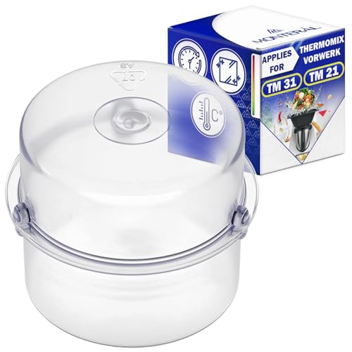 Messbecher für Thermomix TM31 TM21 - Dosierkappe 100 ml für Vorwerk Küchenmaschine - MONTERAL Messbecher für Thermomix TM31 TM21 - Dosierkappe 100 ml für Vorwerk Küchenmaschine - MONTERAL von MONTERAL